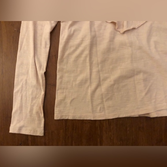 Nation LTD top S Kelsey Beige Ruffle Luxury Romantic long sleeve - Picture 4 of 15